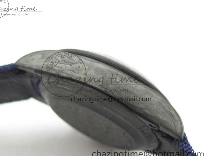 MiroTime 0406 Daytona DIW Carbon OMF Best Edition Blue Paint Dial on Deep Blue Nylon Strap A Tailored 2842